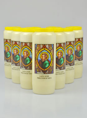 Lot de 10 Bougies de Neuvaine à Saint Jude (pic 1)