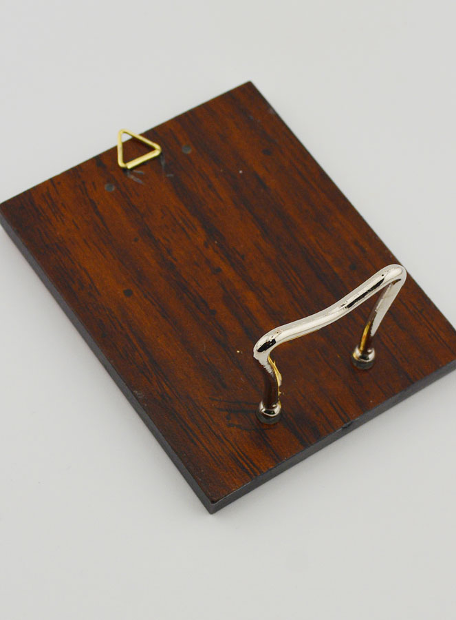 Icône Byzantine du Christ Miséricordieux Peinte à la Main - 8 cm (pic 4)