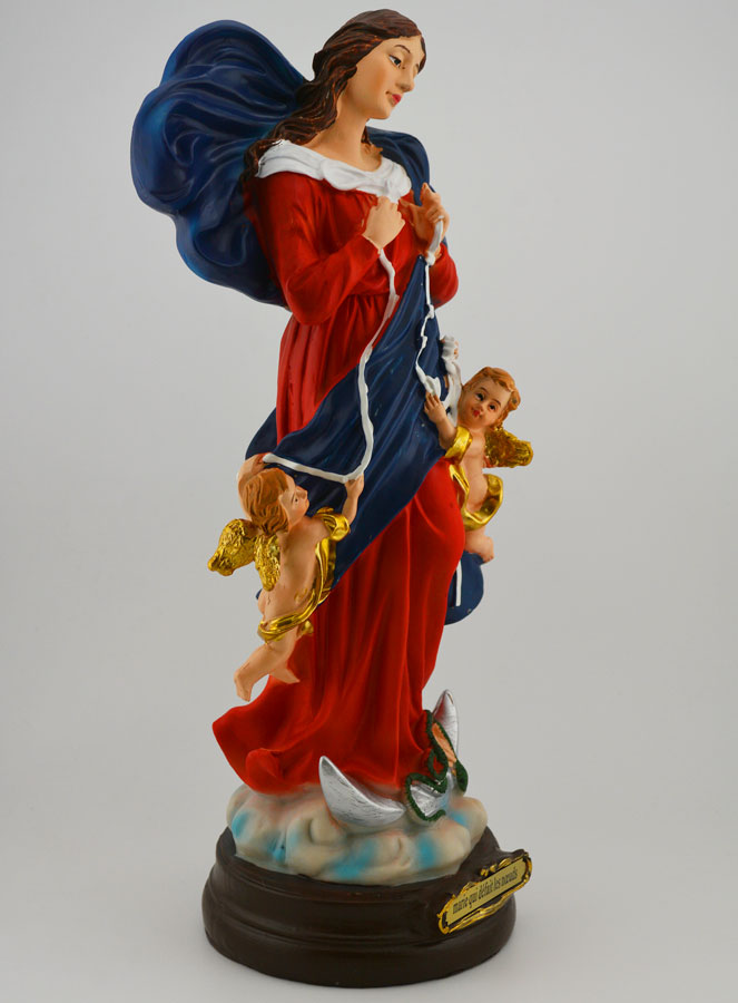 Statue Vierge Marie qui Défait les Noeuds - 30cm (pic 3)