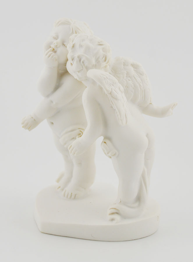 Statue Ange-Gardien au Bisous - 8 cm (pic 2)