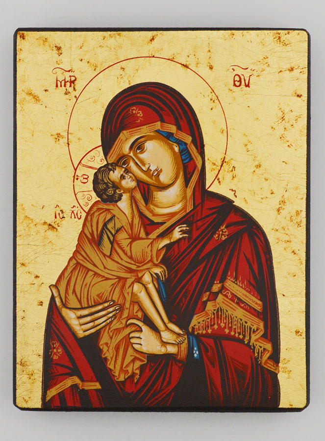 Icône Orthodoxe Vierge de Kazan 12 cm (pic 1)