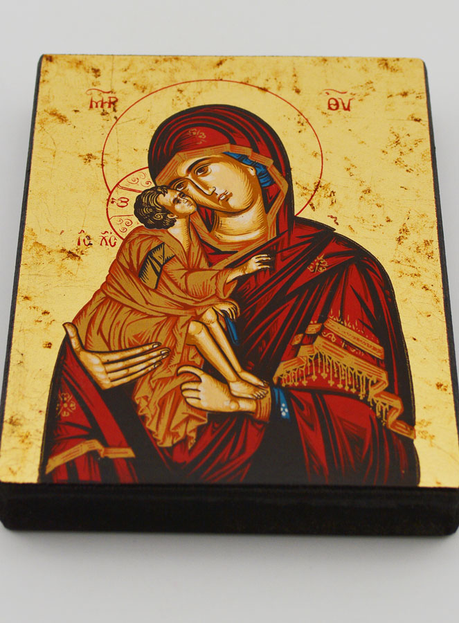 Icône Orthodoxe Vierge de Kazan 12 cm (pic 2)