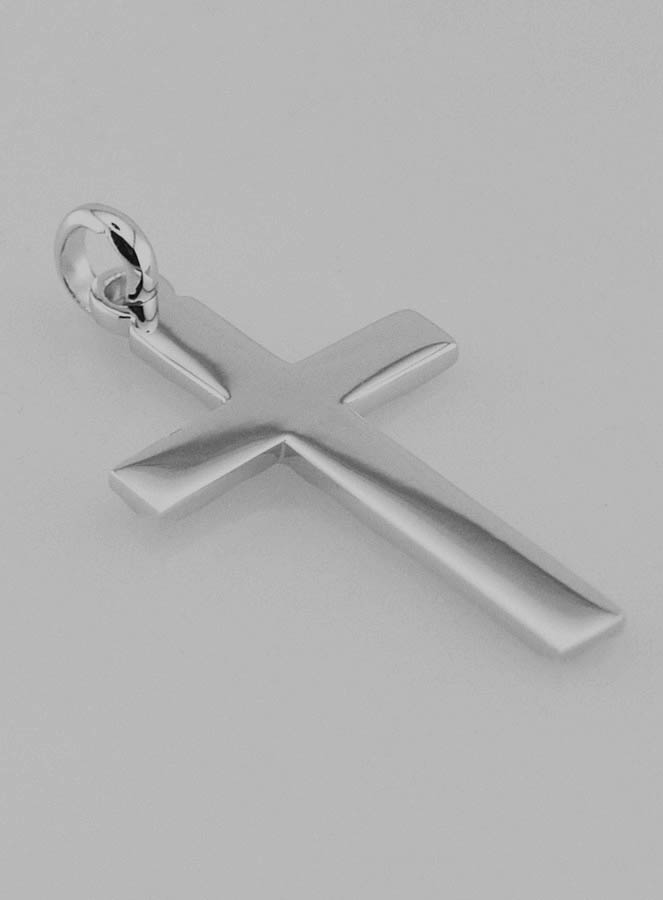 Pendentif Croix en Argent 25mm (pic 4)