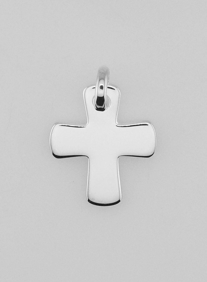 Pendentif Croix en Argent 15mm (pic 1)