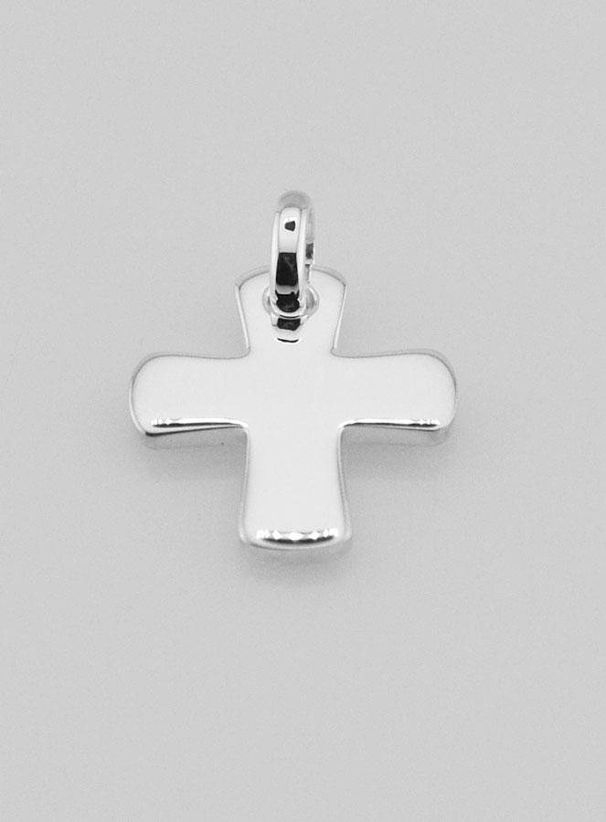 Pendentif Croix en Argent 15mm (pic 2)