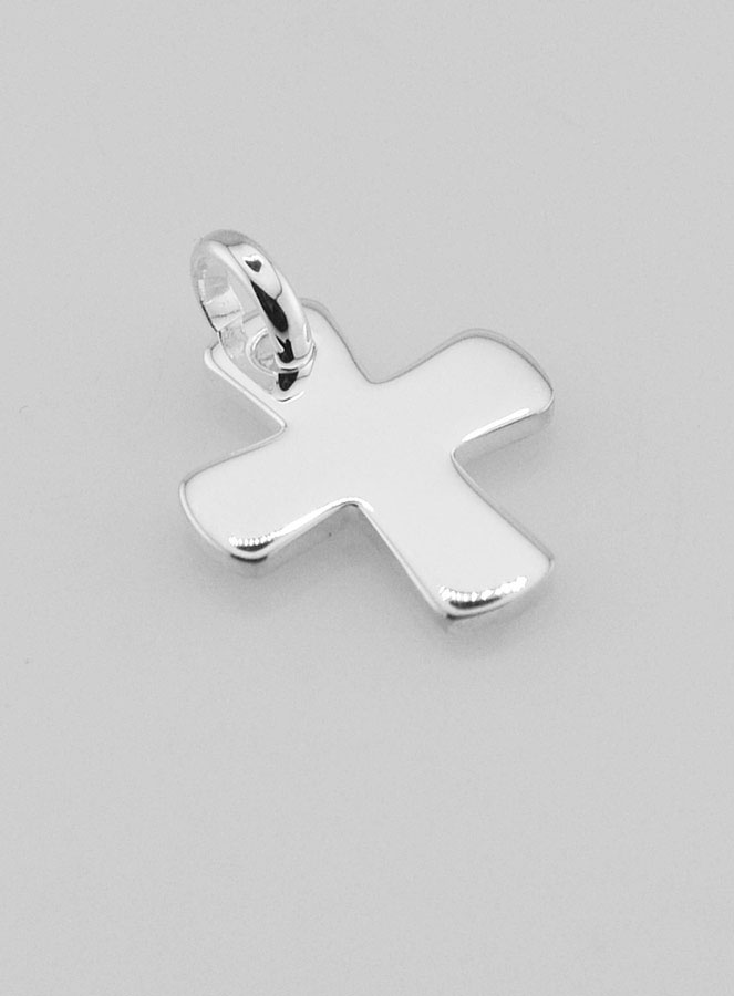 Pendentif Croix en Argent 15mm (pic 3)