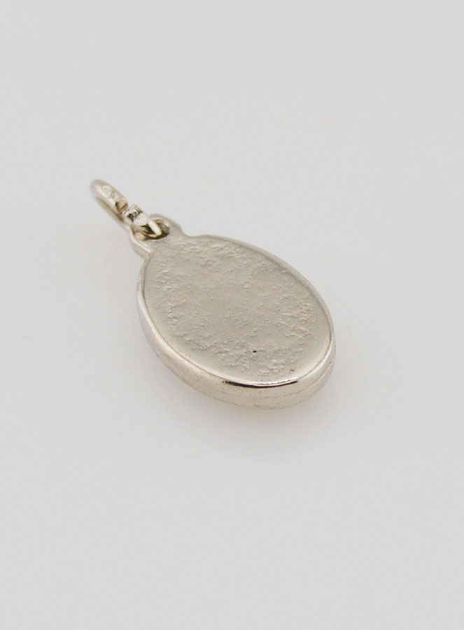 Médaille Notre Dame de Fatima Argentée - 14 mm (pic 4)
