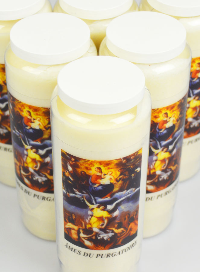 Lot de 6 Bougies de Neuvaine - Prier pour les Âmes du Purgatoire (pic 4)