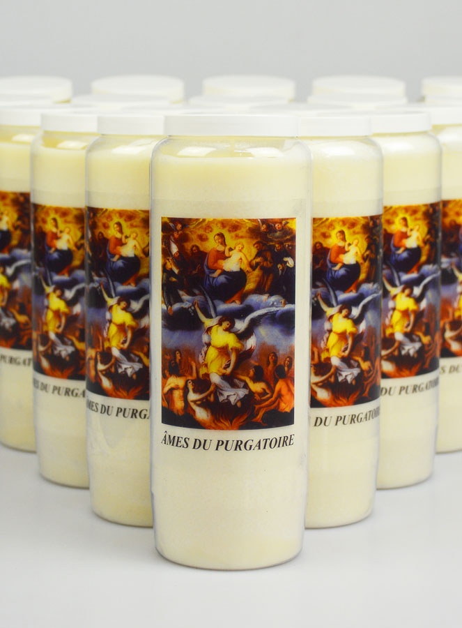 Lot de 20 Bougies de Neuvaine - Prier pour les Âmes du Purgatoire (pic 3)