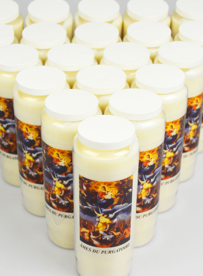 Lot de 20 Bougies de Neuvaine - Prier pour les Âmes du Purgatoire (pic 4)