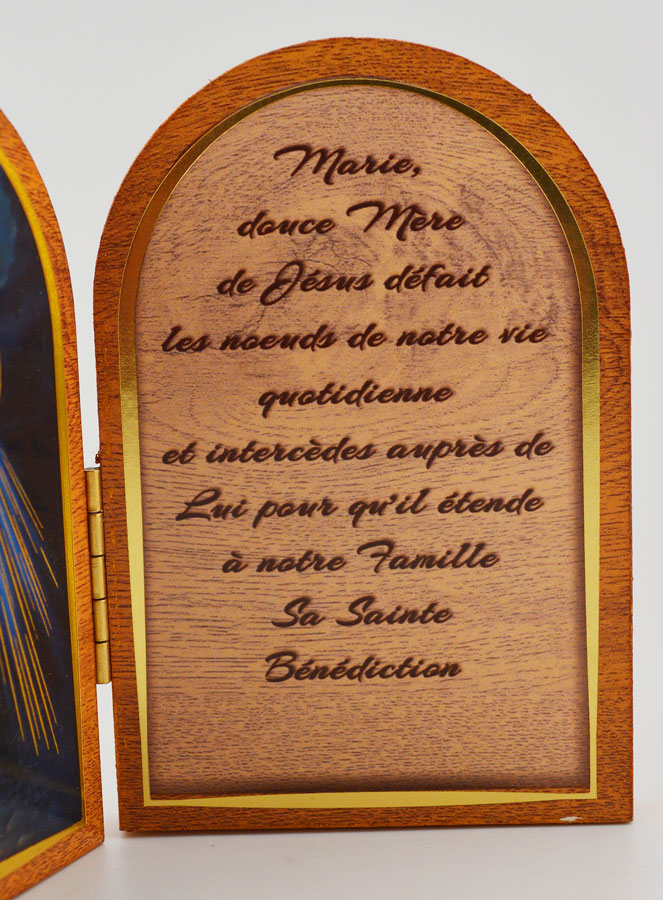 Icône Diptyque Christ de la Miséricorde Divine + Prière (pic 3)