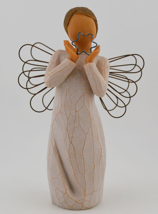 Ange Willow Tree - Ange de l'étoile (Bright Star) - 14 cm (pic 1)