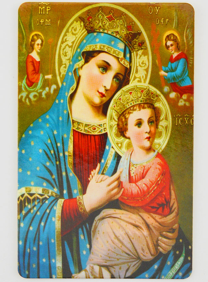 Carte de Prière Notre Dame du perpétuel Secours (pic 1)