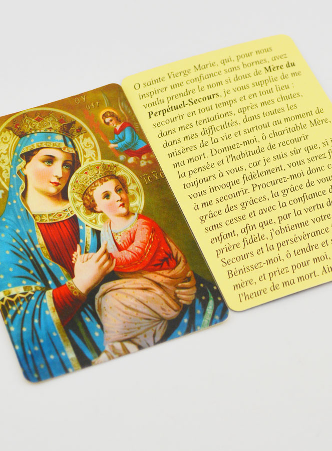 Carte de Prière Notre Dame du perpétuel Secours (pic 4)