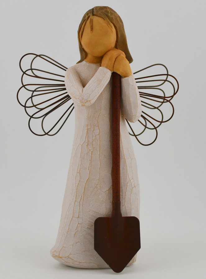 Ange Willow Tree - Ange du Jardin (Angel of the Garden) - 14 cm (pic 1)