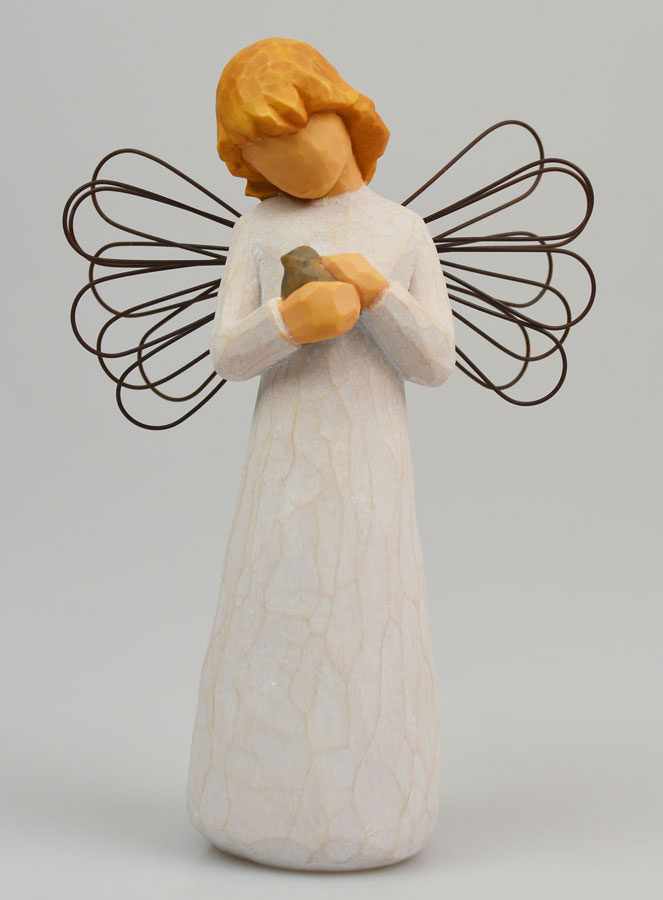 Ange Willow Tree - Ange de la Guérison (Angel of Healing) - 14 cm (pic 1)