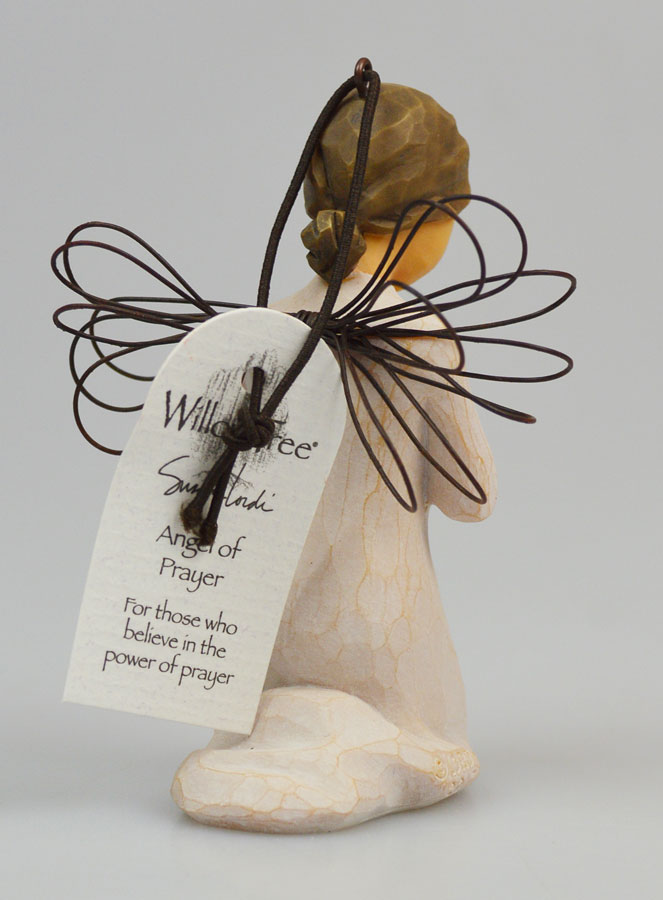 Ange Willow Tree - Ange de Prière (Angel of Prayer) - 11 cm (pic 4)