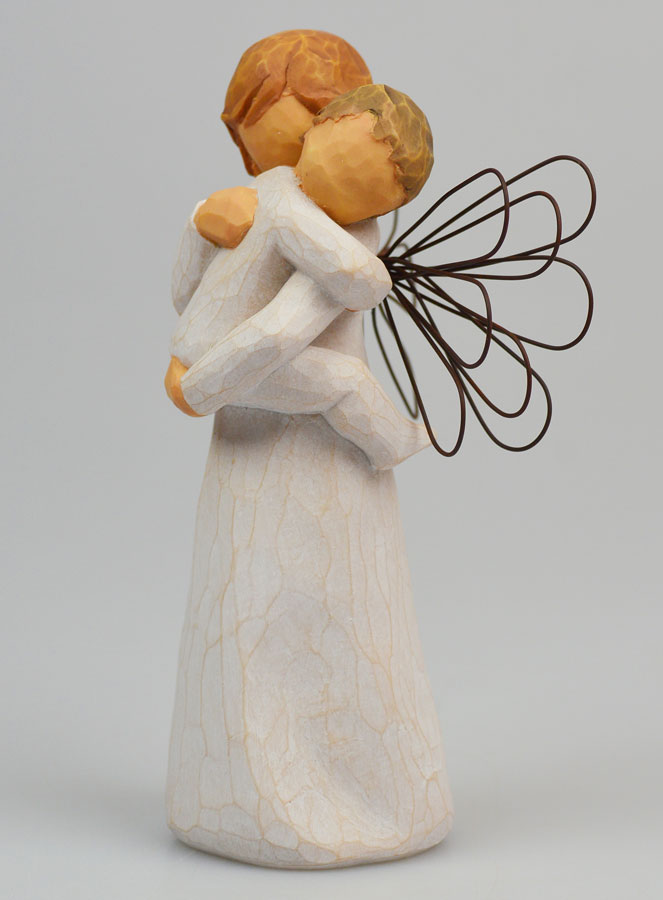 Ange Willow Tree - Etreinte d'Ange-Gardien (Angel's Embrace) - 14 cm (pic 2)