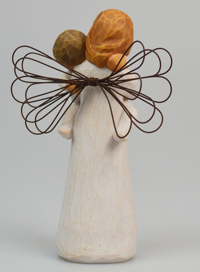 Ange Willow Tree - Etreinte d'Ange-Gardien (Angel's Embrace) - 14 cm (pic 4)