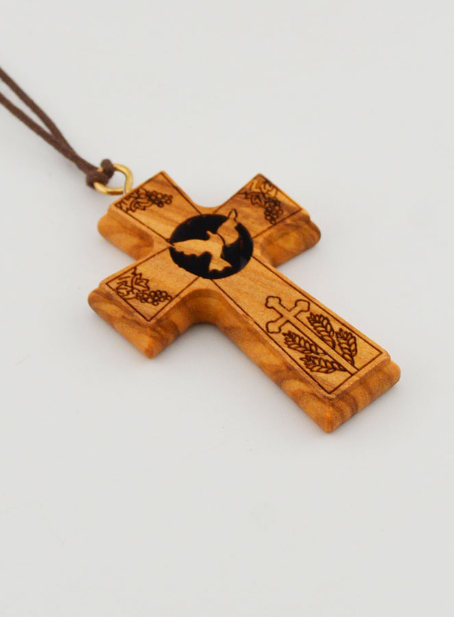 Croix D'aube de Communion - Colombe Esprit Saint (pic 4)