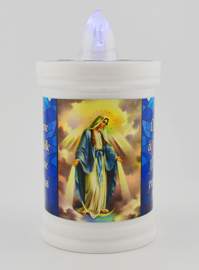 Bougie de la Vierge Miraculeuse - 60 jours (pic 1)