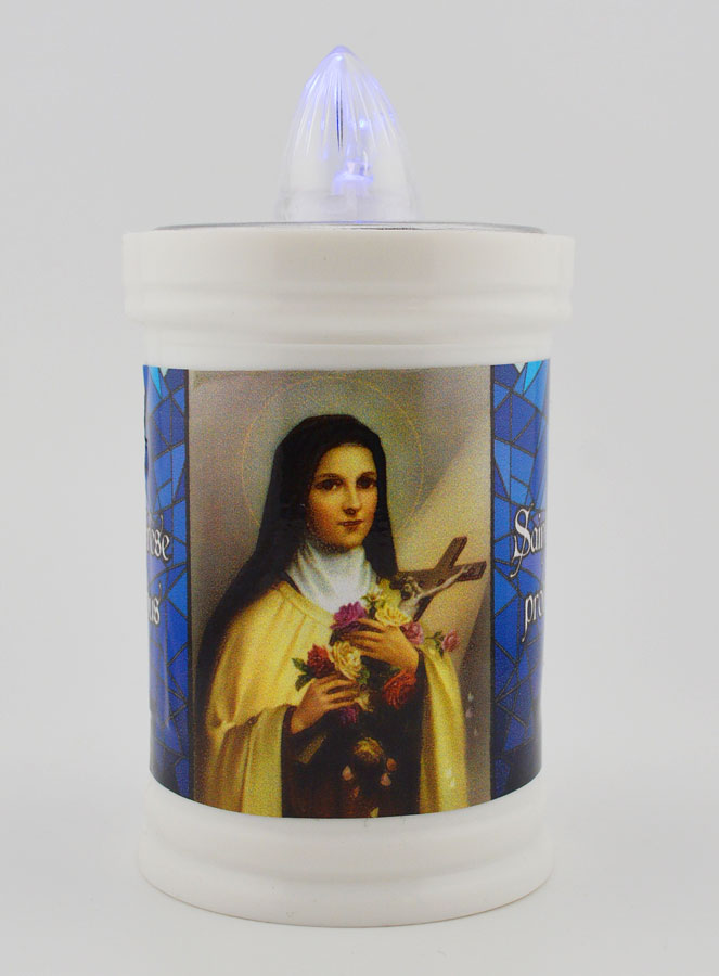 Bougie de Sainte Thérèse de l'Enfant Jésus - 60 jours (pic 1)