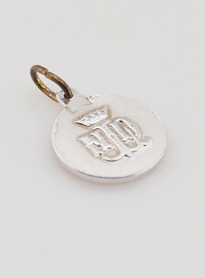 Médaille Notre Dame de Lourdes - Rouge 15 mm (pic 4)