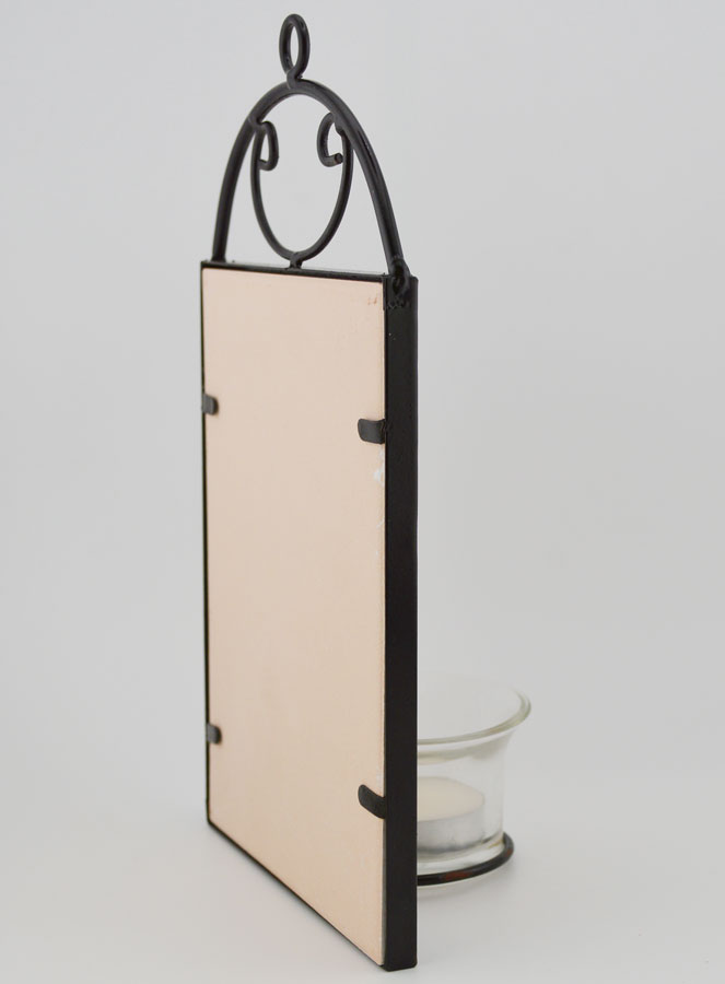Icône Bougeoir Ange-Gardien Protecteur au Berceau - 18 cm (pic 4)