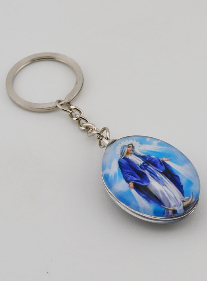 Porte-Clés Souvenir de Lourdes - 25 mm (pic 4)