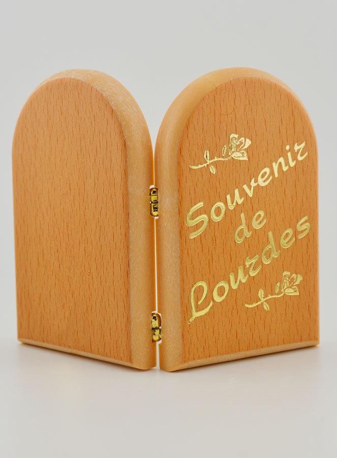 Icône Diptyque Sacré Coeur de Jésus + Prière de Bénédiction (pic 4)