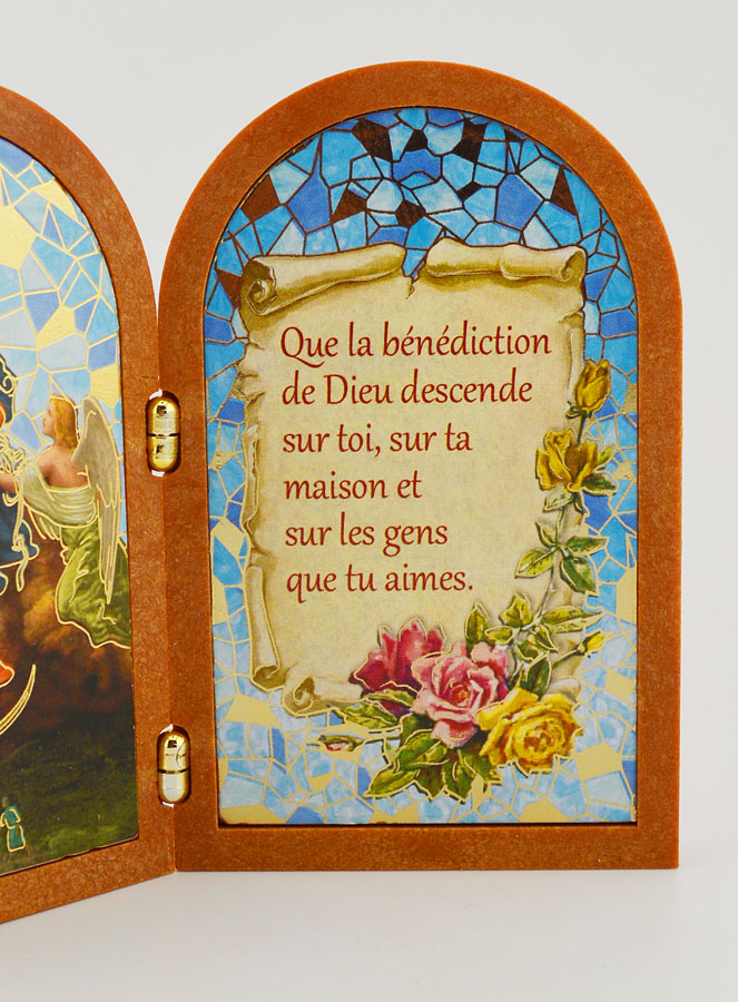 Icône Diptyque Marie qui Défait les Noeuds + Prière de Bénédiction (pic 3)