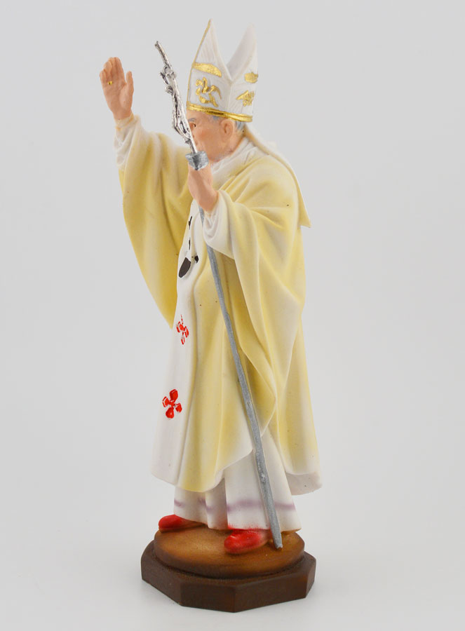 Statue Pape Saint Jean-Paul II - 15 cm (pic 2)