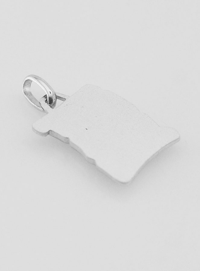 Médaille Ange-Gardien Parchemin en Argent 925/1000 - 18 mm (pic 4)