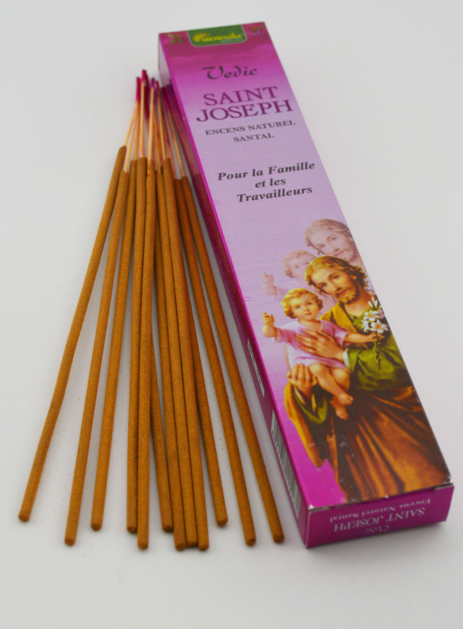 Encens Bâtonnets Saint Joseph - Aromatika 15 gr (pic 2)