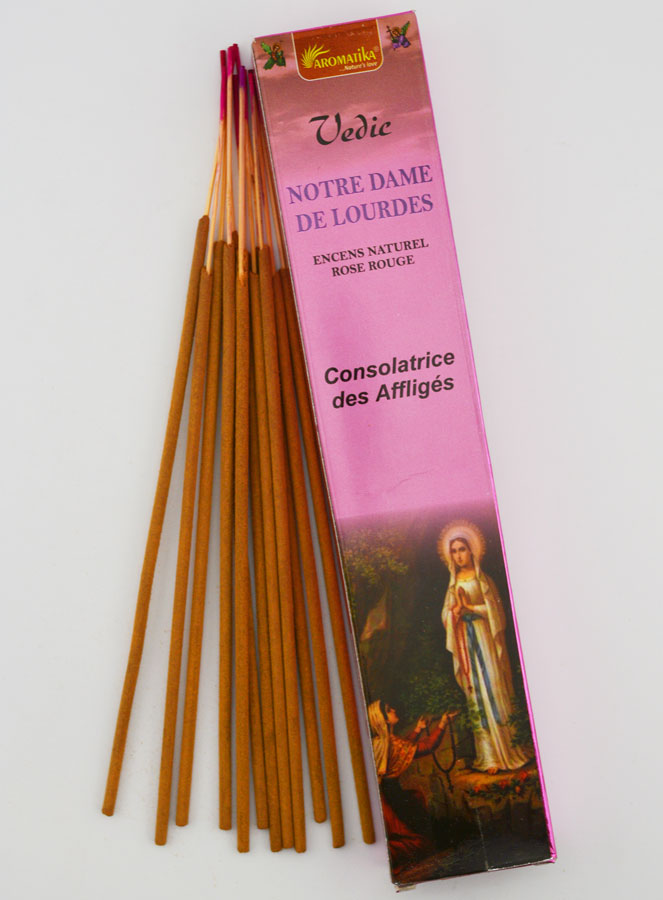 Encens Bâtonnets Notre Dame de Lourdes - Aromatika 15 gr (pic 1)