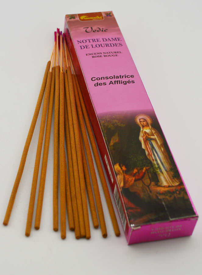 Encens Bâtonnets Notre Dame de Lourdes - Aromatika 15 gr (pic 2)