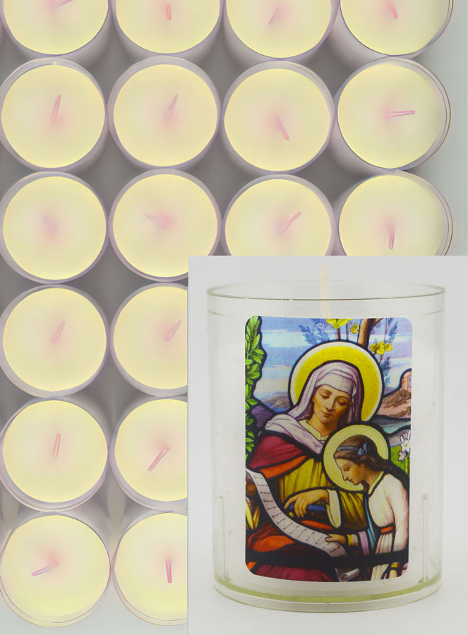 24 Bougies Veilleuses Sainte Anne (pic 3)