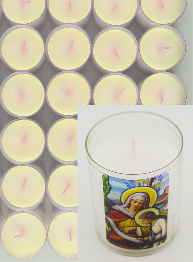24 Bougies Veilleuses Sainte Anne (pic 4)