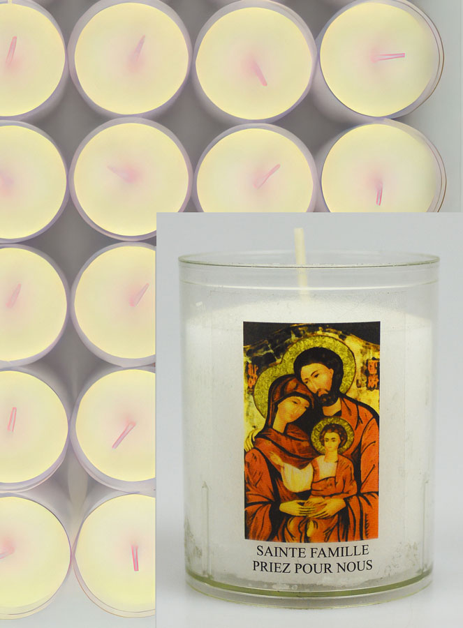 10 Bougies Veilleuses Sainte Famille (pic 3)