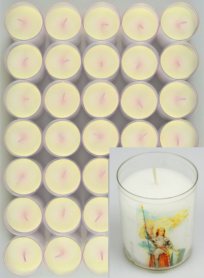 10 Bougies Veilleuses Sainte Jeanne d'Arc (pic 2)