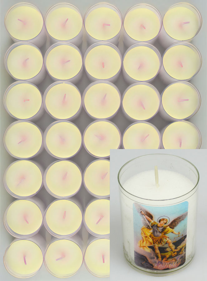 48 Bougies Veilleuses Archange Saint Michel (pic 2)