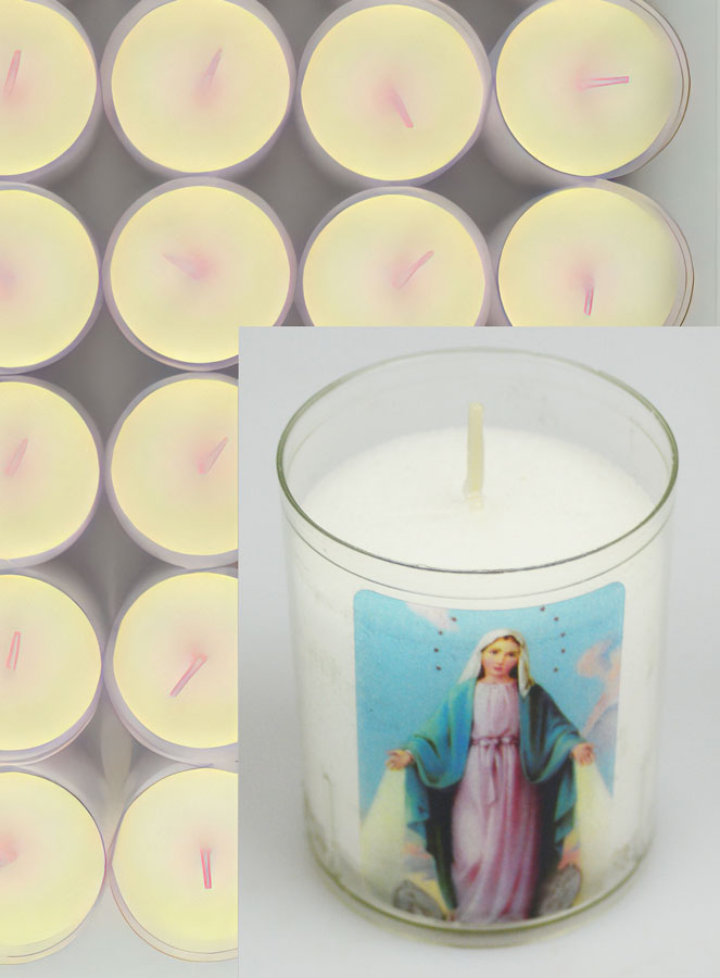 24 Bougies Veilleuses Vierge Miraculeuse Rue du Bac (pic 4)