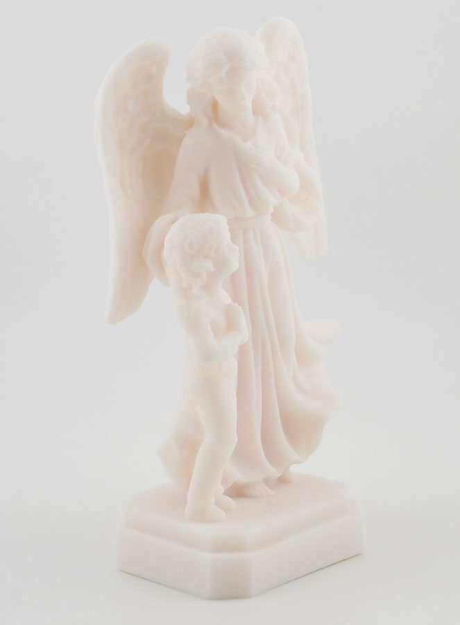 Statue Ange Protecteur de Dieu - Modèle Garçon (pic 3)