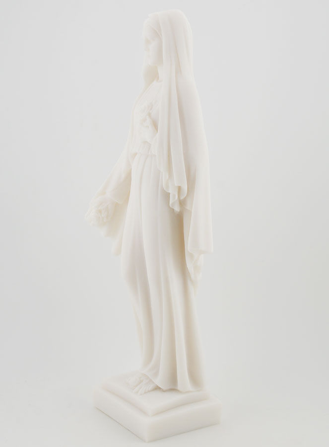 Statue Sainte Vierge Marie aux Roses - 25 cm (pic 2)