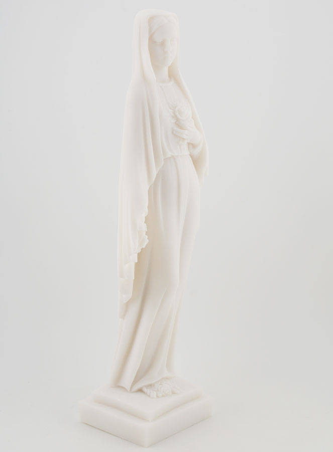 Statue Sainte Vierge Marie aux Roses - 25 cm (pic 3)
