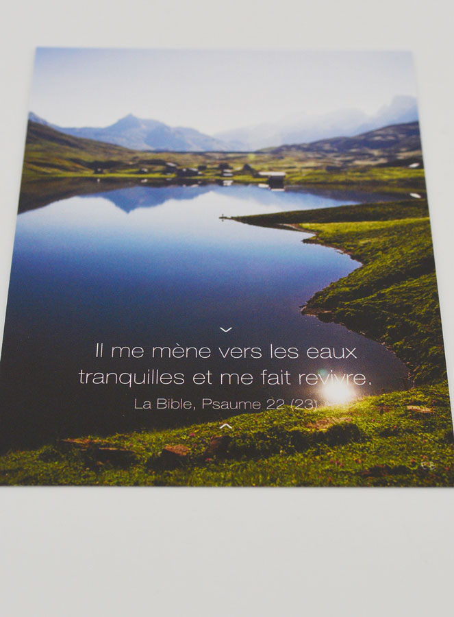 Carte de Baptême - Prière du Psaume 22 (pic 2)
