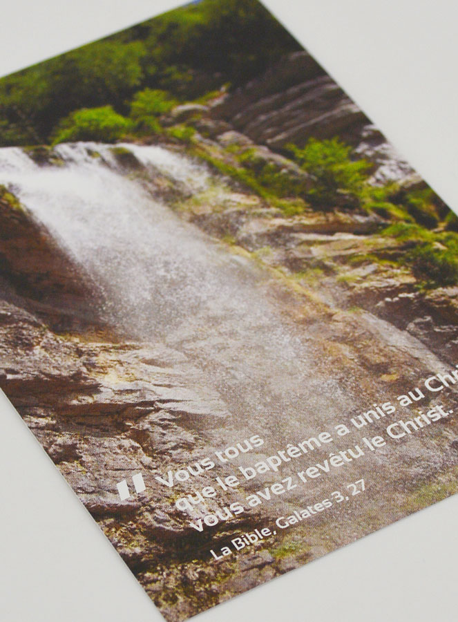 Carte de Baptême - Unis au Christ, Vous Avez Revêtu le Christ (pic 3)