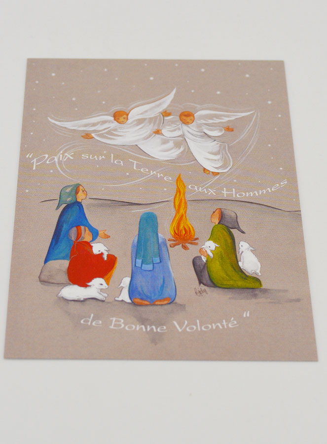 Carte de Voeux - La Nativité - Paix sur la Terre (pic 2)