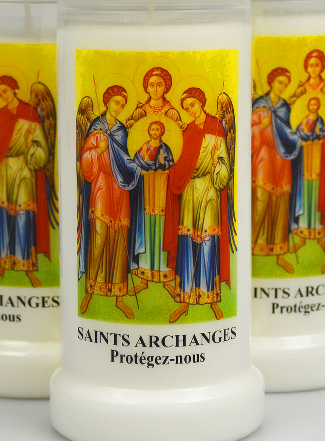 3 Bougies de Cimetière aux Saints Archanges de Dieu (pic 3)