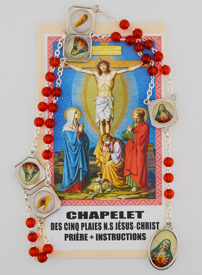 Chapelet des 5 plaies de Notre Seigneur Jésus-Christ (pic 1)